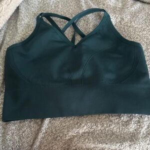 Soma Deep Green Sports Bra